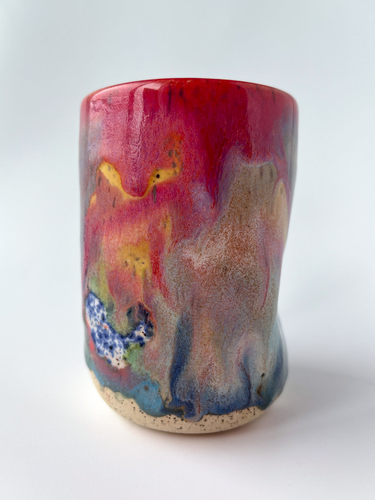rainbow glaze thumb pourer no.4