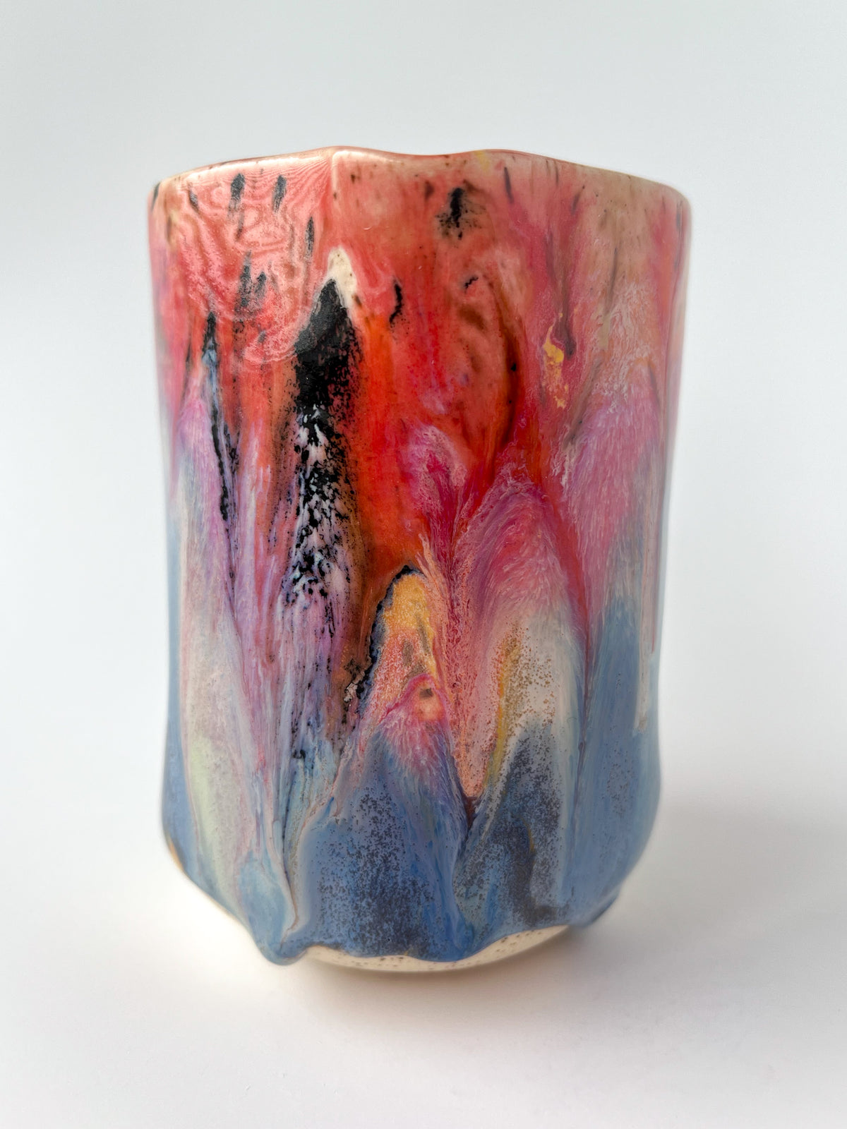 rainbow glaze thumb pourer no.6