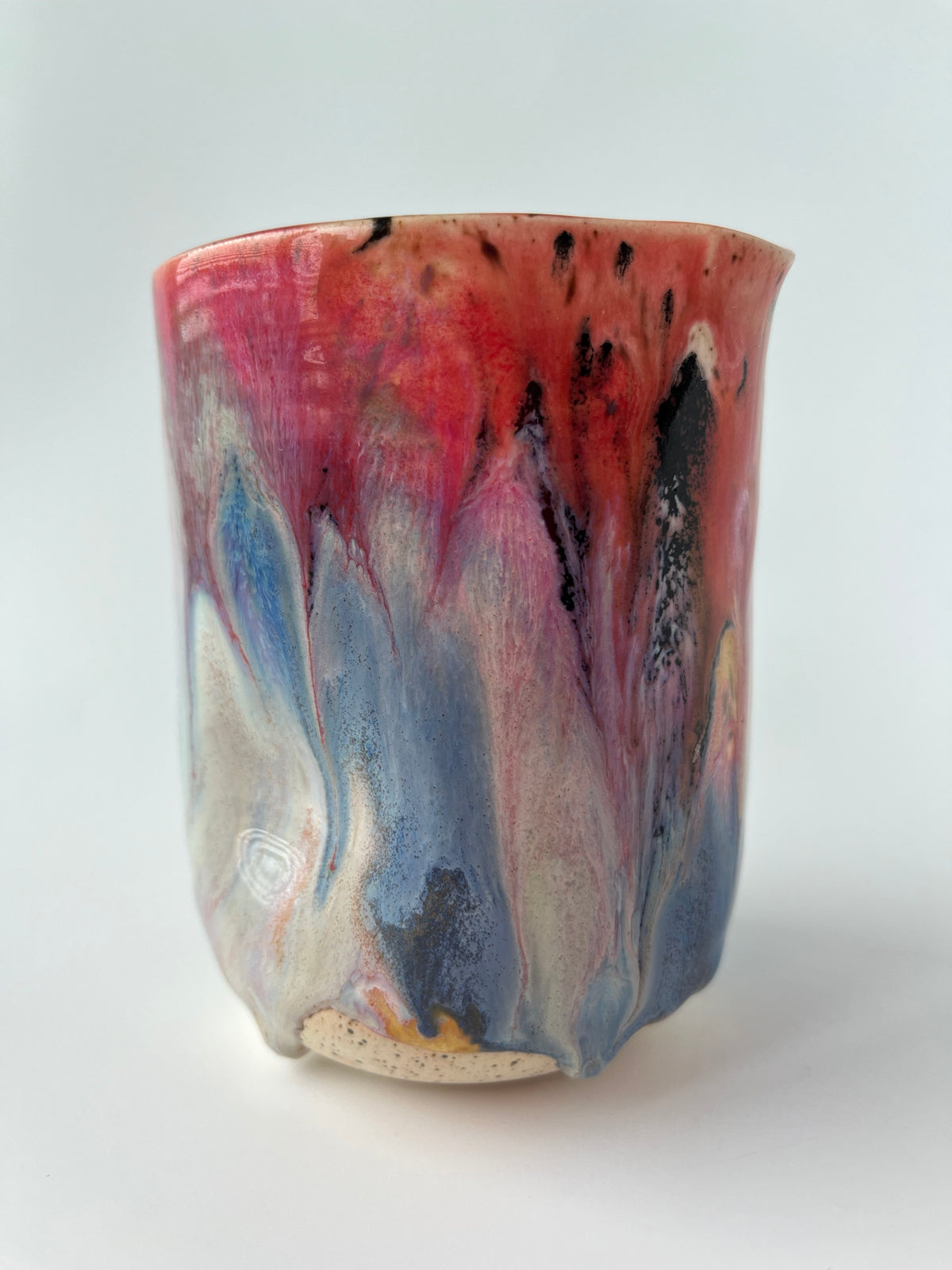 rainbow glaze thumb pourer no.6