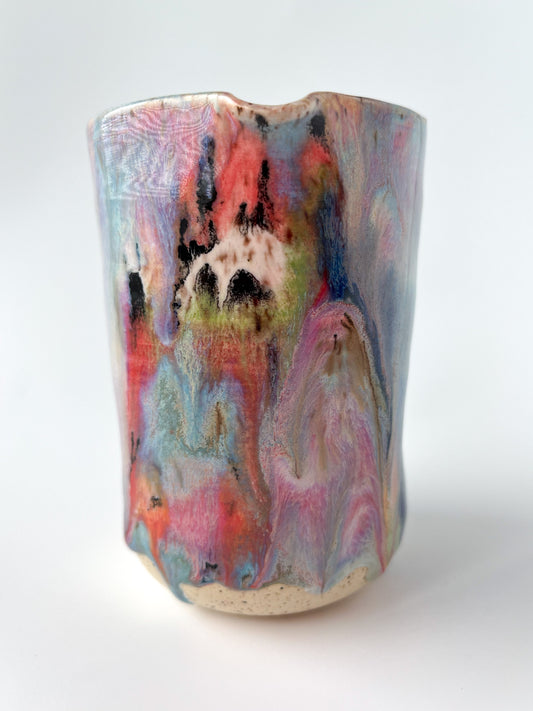 rainbow glaze thumb pourer no.7
