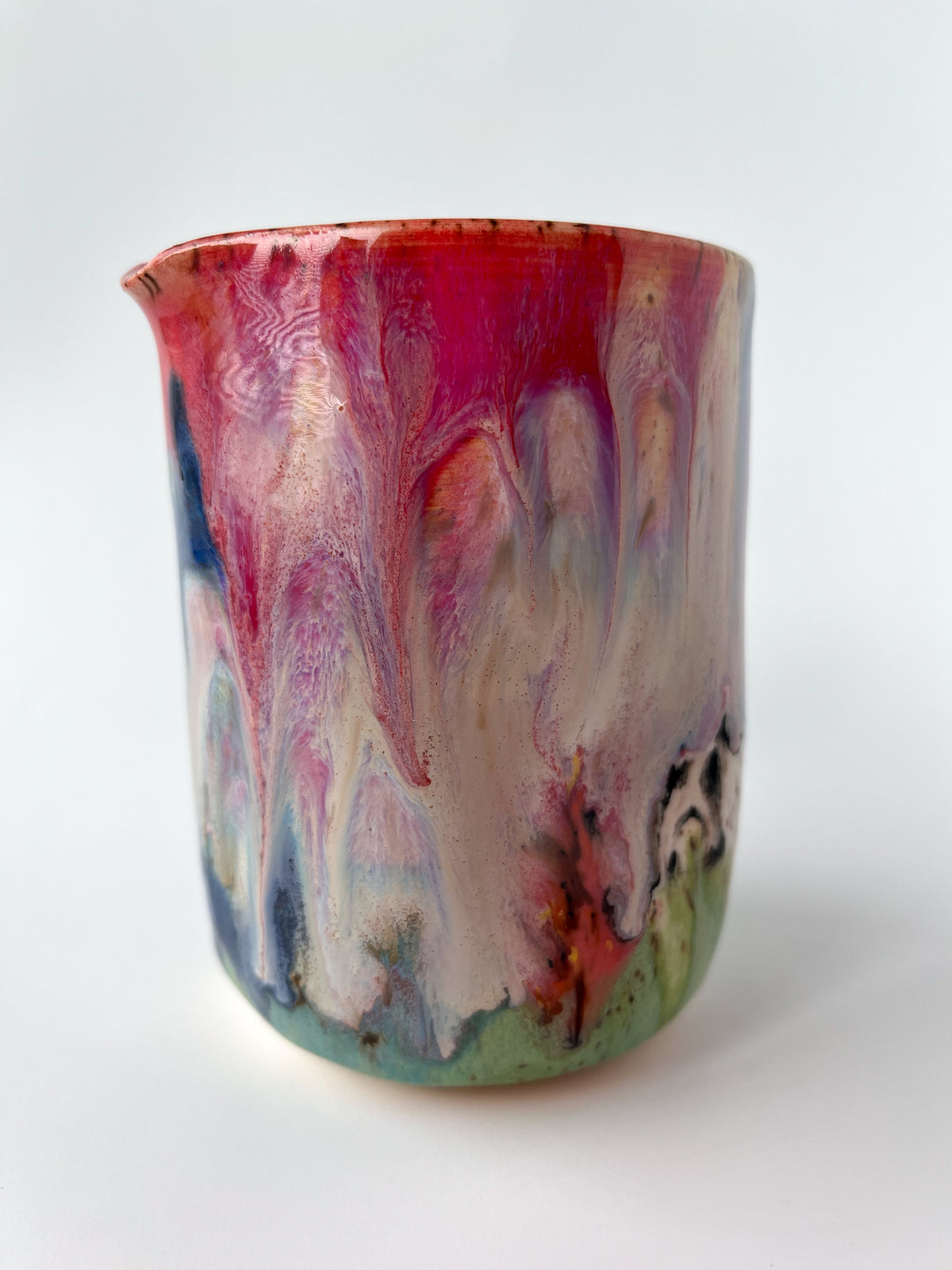 rainbow glaze thumb pourer no.8