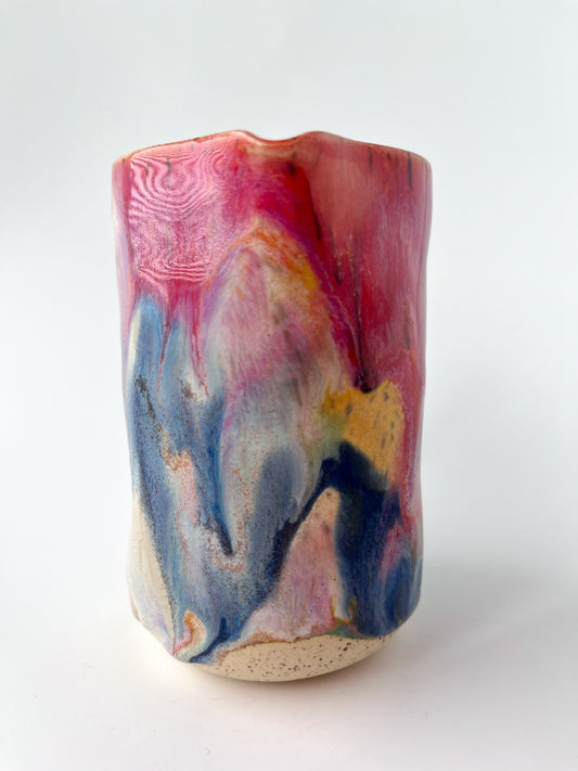 rainbow glaze thumb pourer no.9