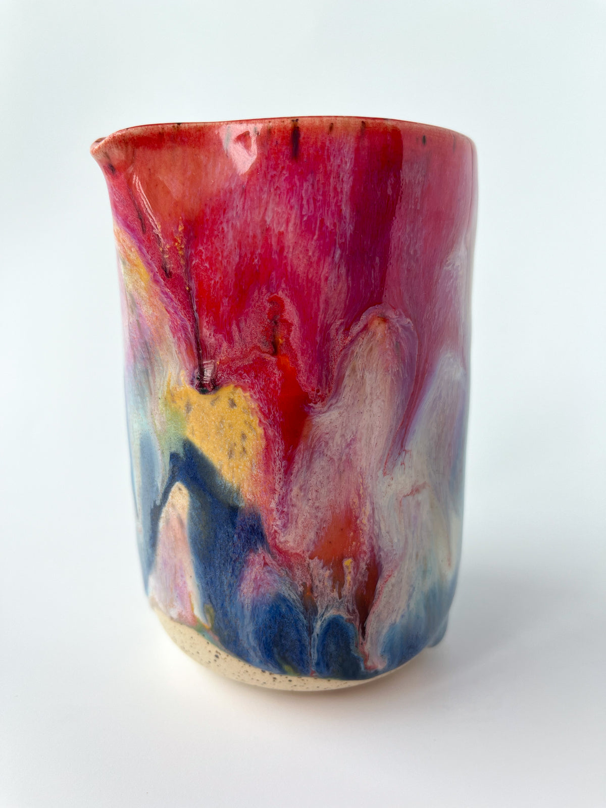 rainbow glaze thumb pourer no.9