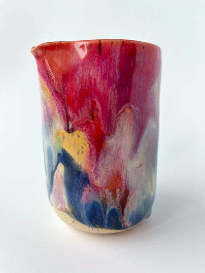 rainbow glaze thumb pourer no.9