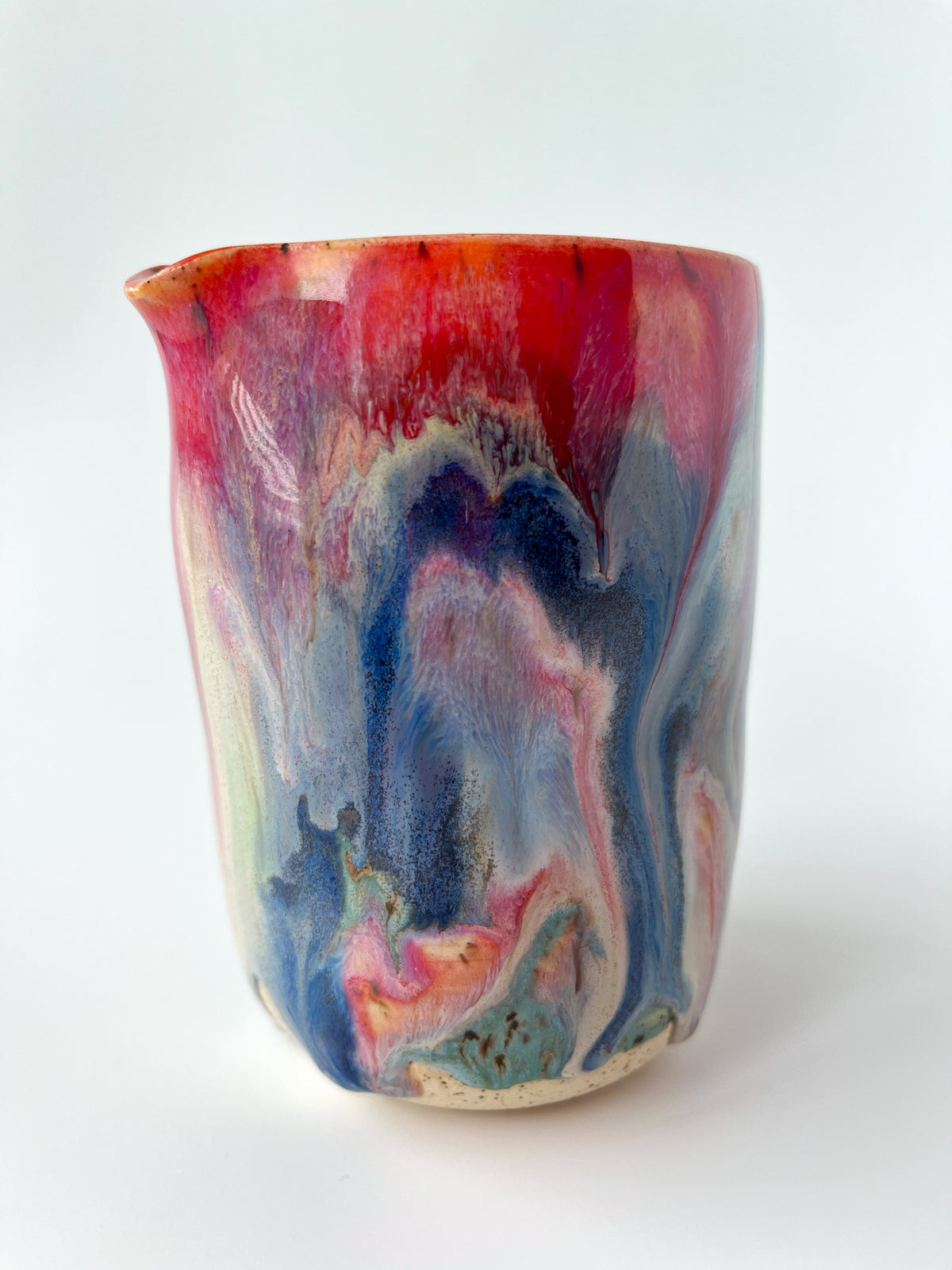 rainbow glaze thumb pourer no.10