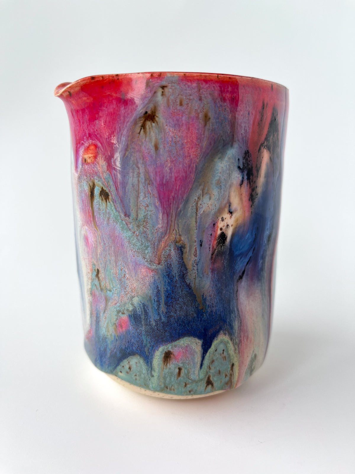 rainbow glaze thumb pourer no.11