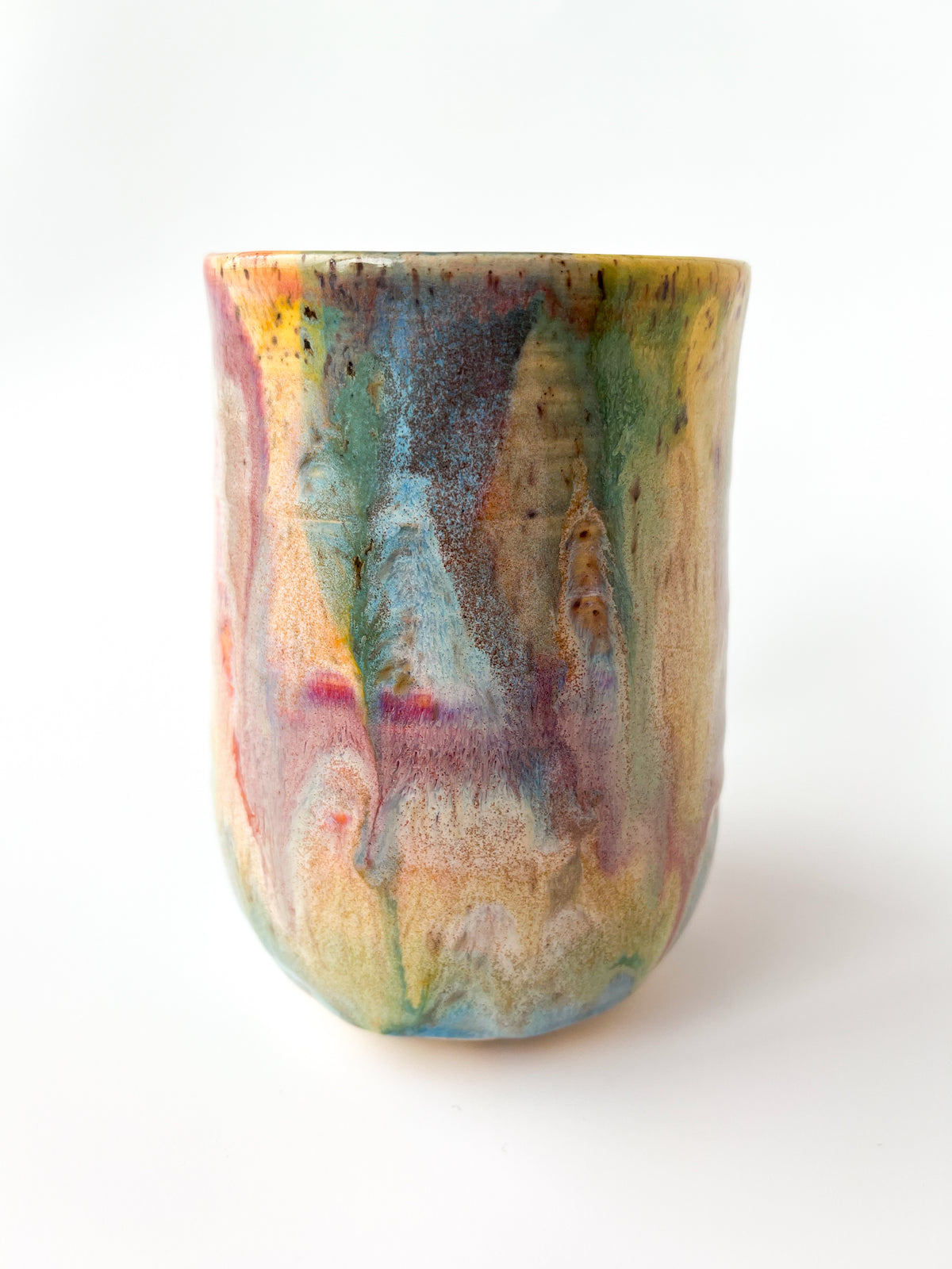 rainbow glaze thumb tumbler no.59
