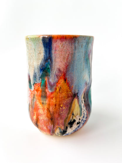 rainbow glaze thumb tumbler no.59