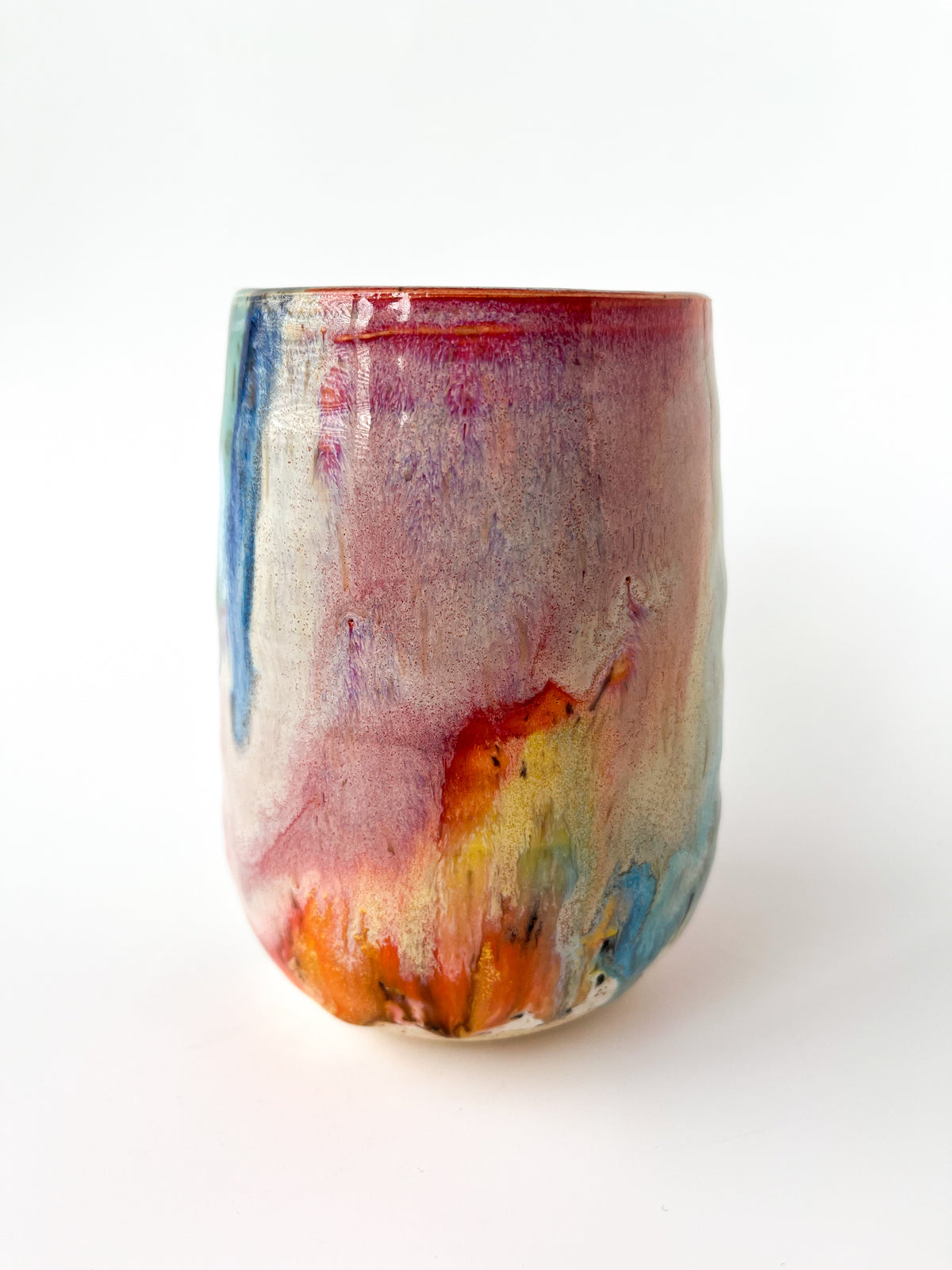 rainbow glaze thumb tumbler no.62