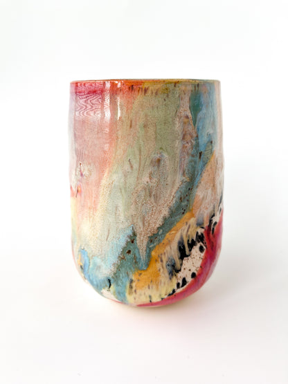 rainbow glaze thumb tumbler no.62