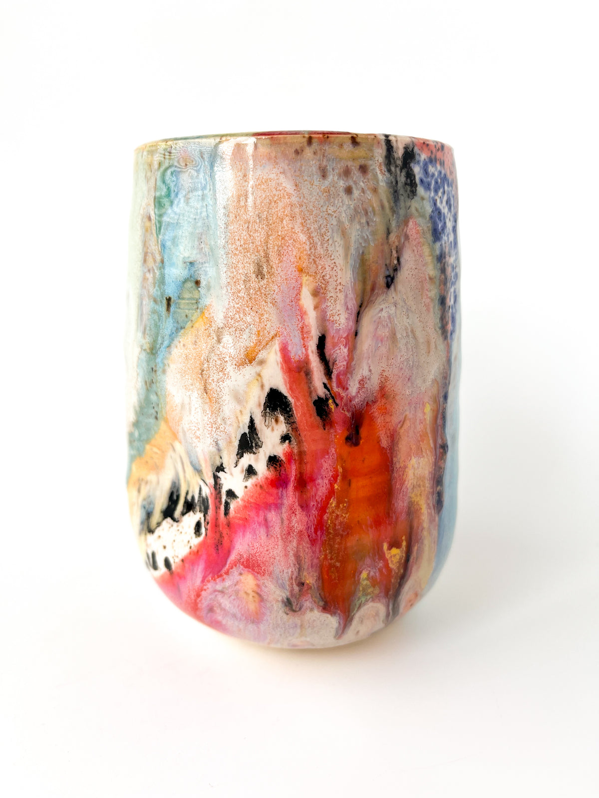 rainbow glaze thumb tumbler no.62