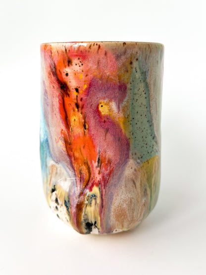 rainbow glaze thumb tumbler no.63