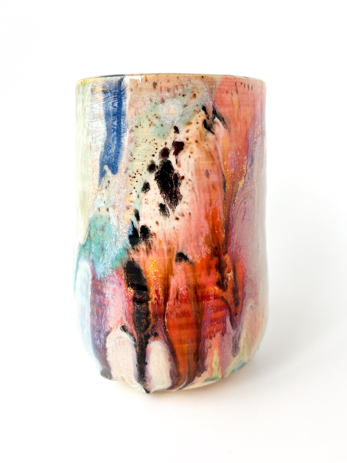rainbow glaze thumb tumbler no.64