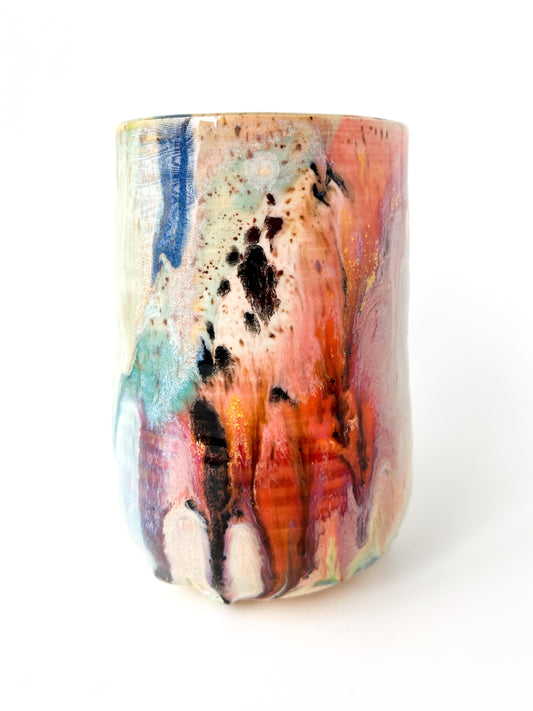 rainbow glaze thumb tumbler no.64