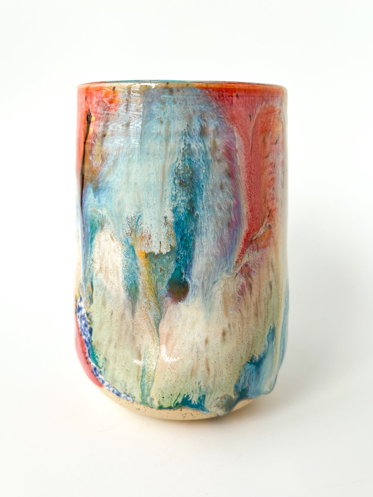 rainbow glaze thumb tumbler no.64
