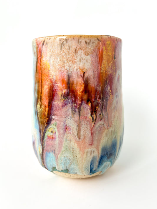 rainbow glaze thumb tumbler no.65