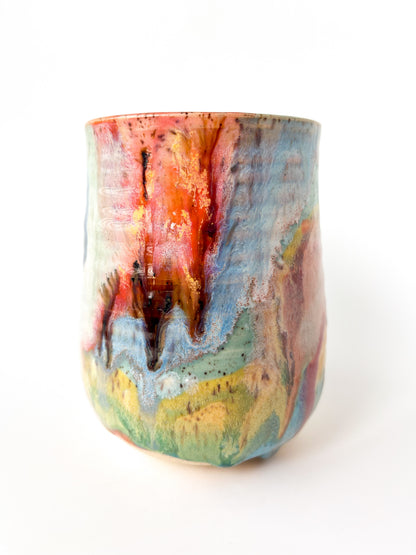 rainbow glaze thumb tumbler no.66