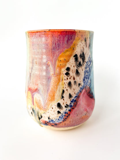 rainbow glaze thumb tumbler no.66