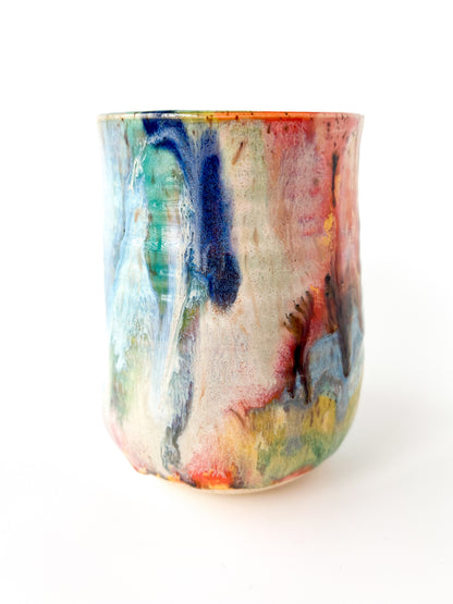 rainbow glaze thumb tumbler no.66