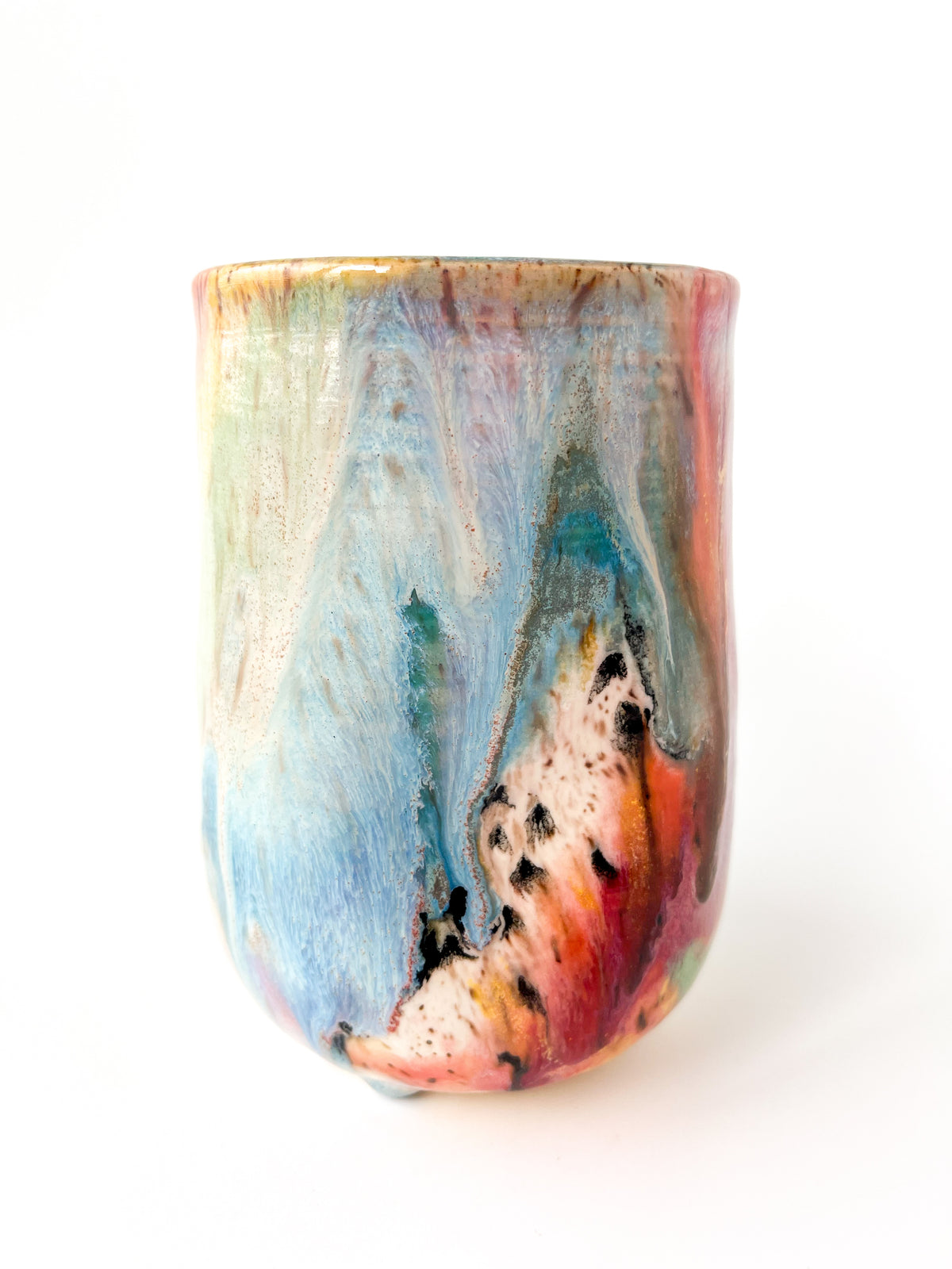 rainbow glaze thumb tumbler no.67