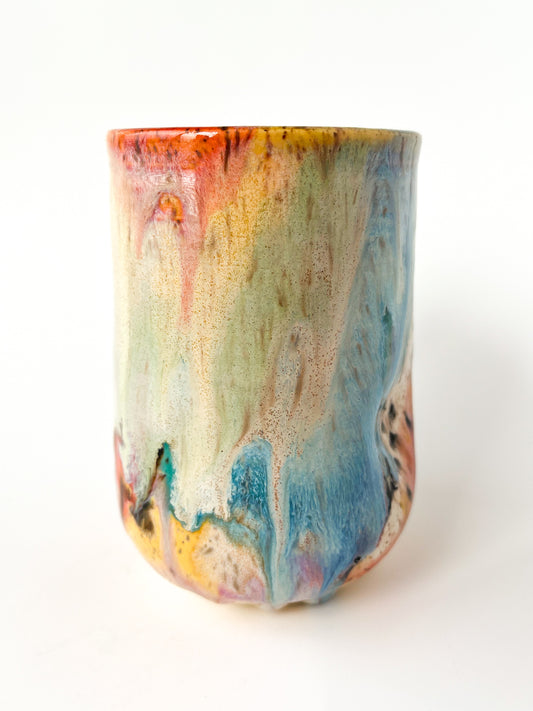 rainbow glaze thumb tumbler no.67
