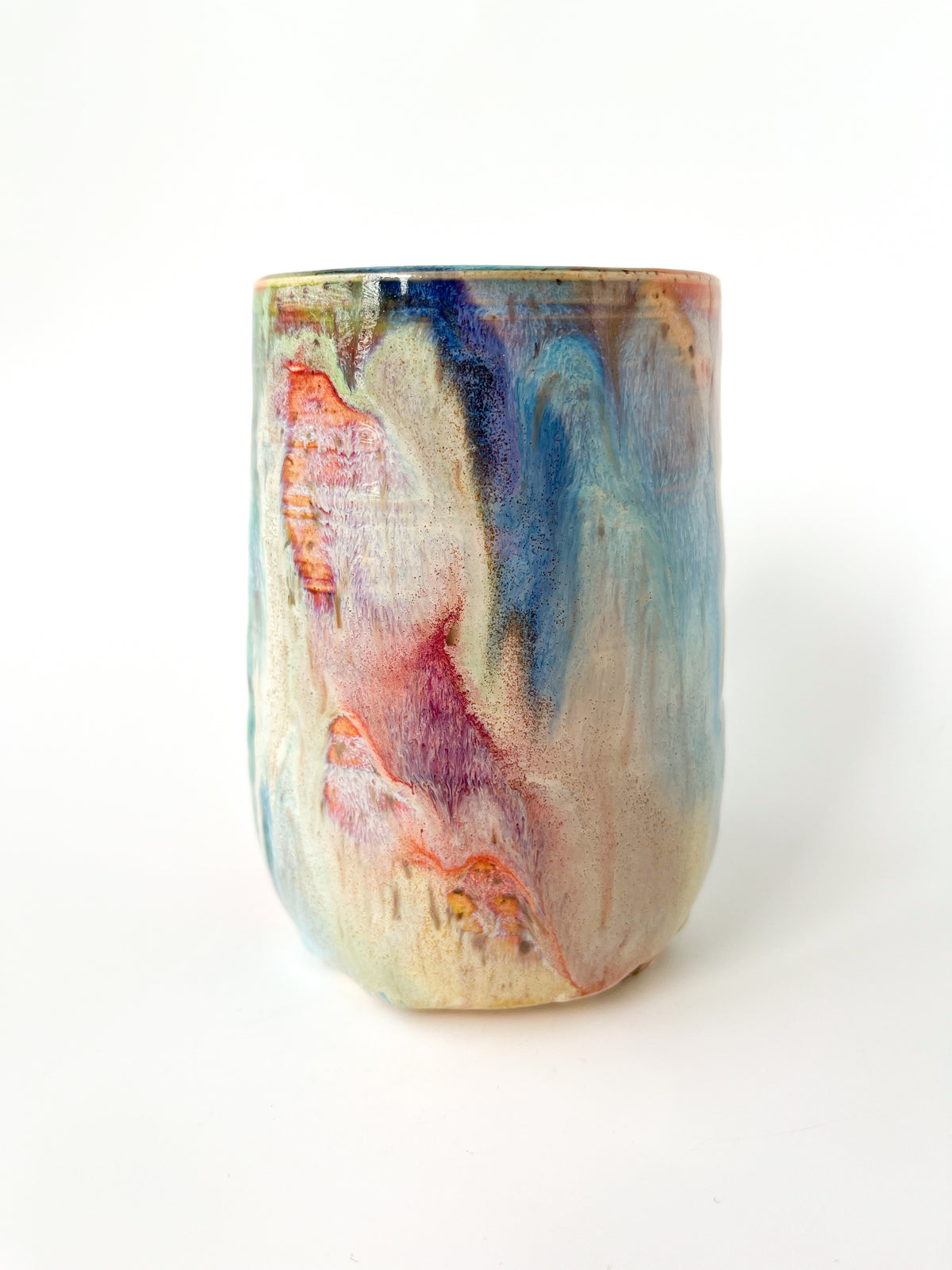 rainbow glaze thumb tumbler no.68