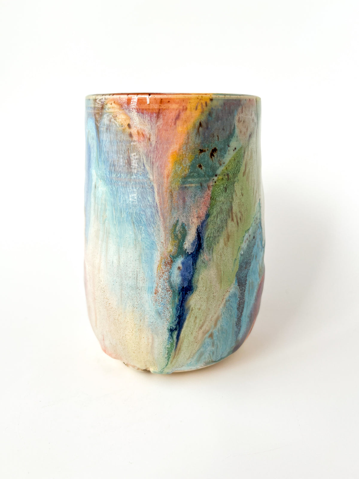 rainbow glaze thumb tumbler no.68