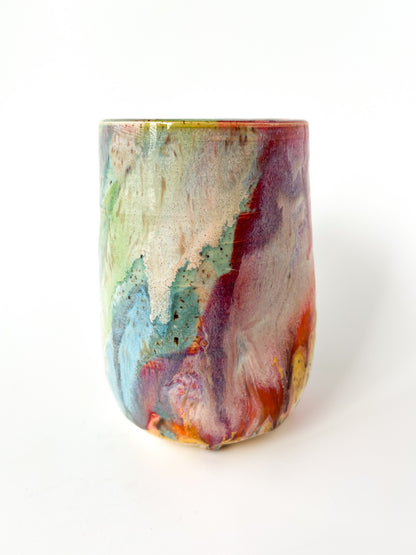 rainbow glaze thumb tumbler no.68
