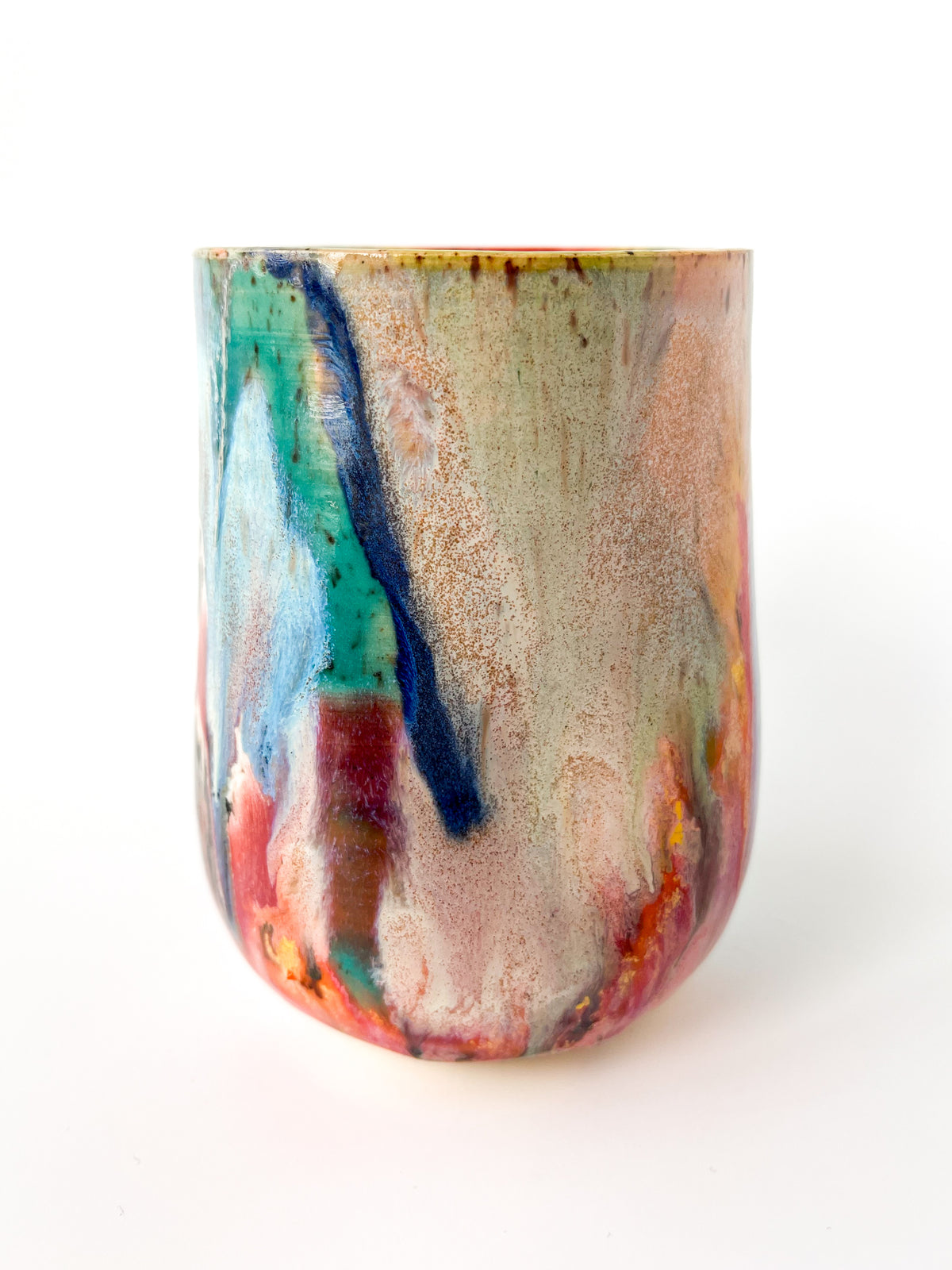 rainbow glaze thumb tumbler no.69