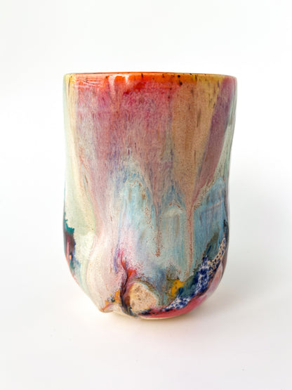 rainbow glaze thumb tumbler no.70