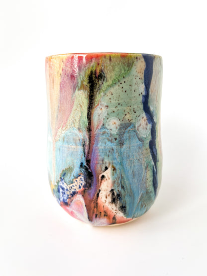 rainbow glaze thumb tumbler no.70