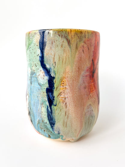 rainbow glaze thumb tumbler no.70