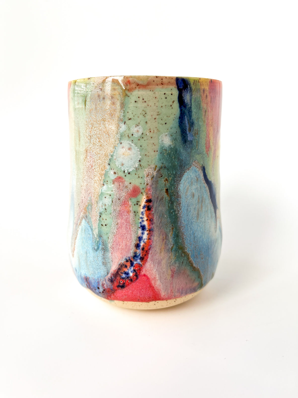 rainbow glaze thumb tumbler no.71