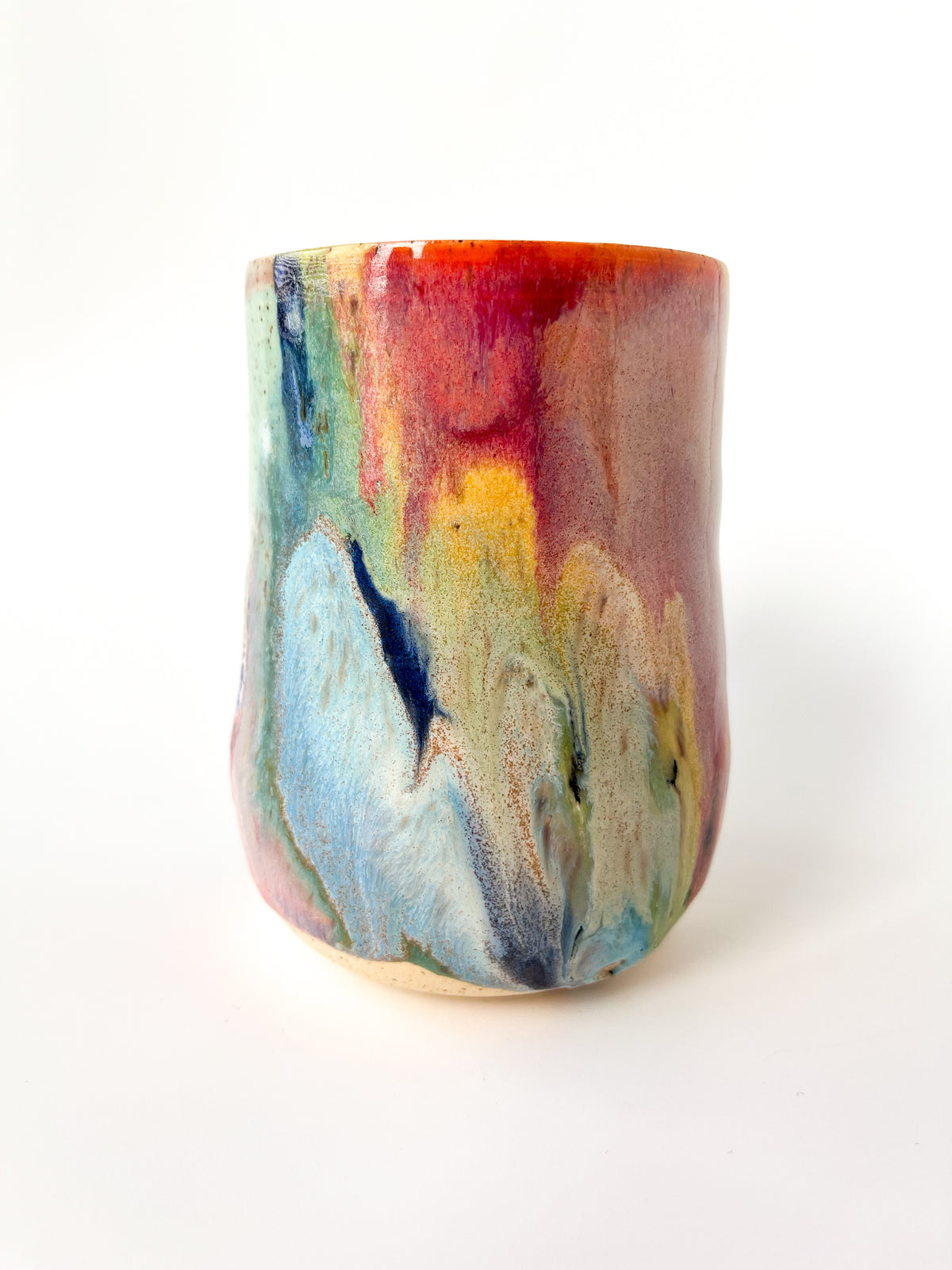 rainbow glaze thumb tumbler no.71