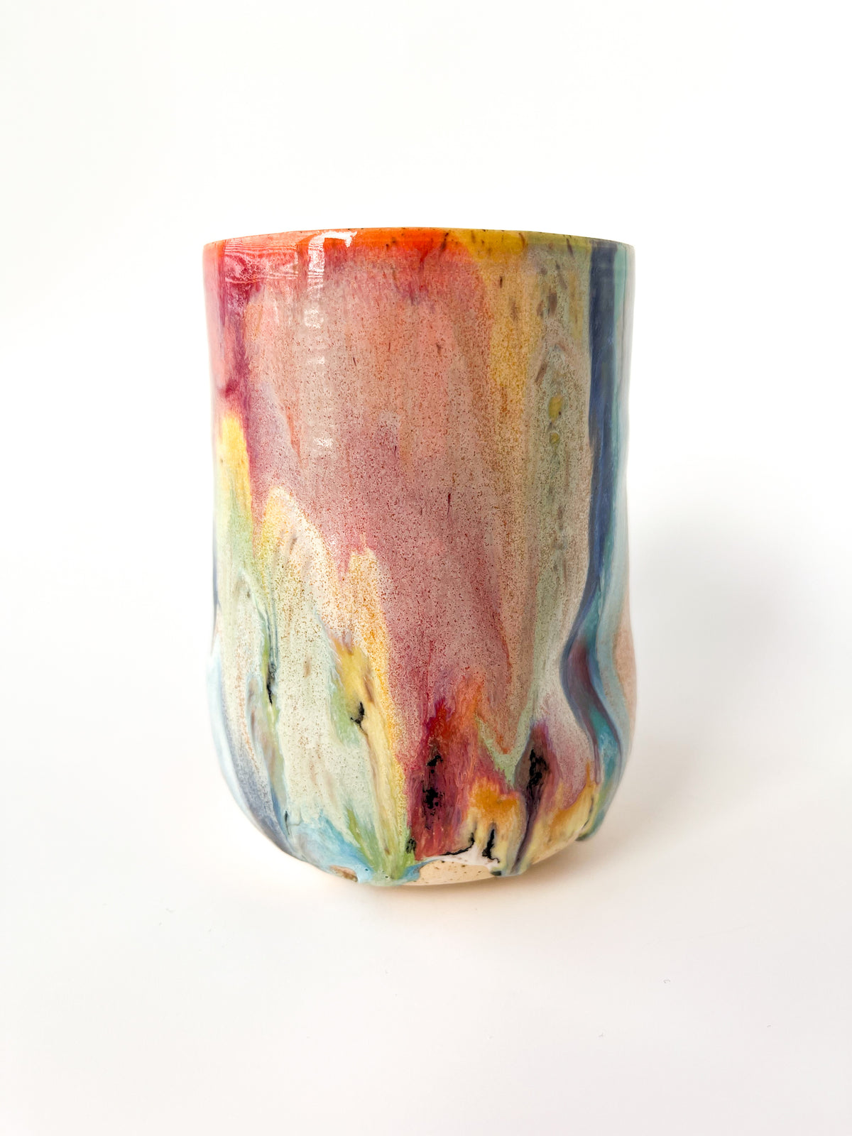 rainbow glaze thumb tumbler no.71