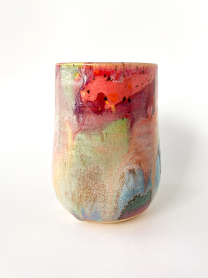 rainbow glaze thumb tumbler no.72