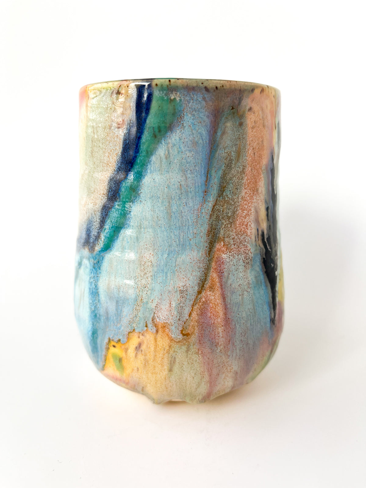 rainbow glaze thumb tumbler no.72