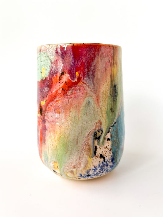 rainbow glaze thumb tumbler no.73