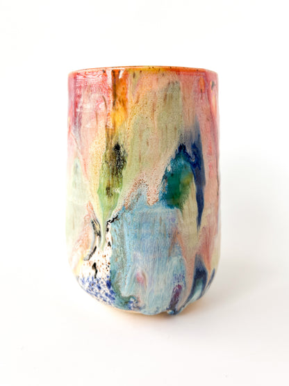 rainbow glaze thumb tumbler no.73