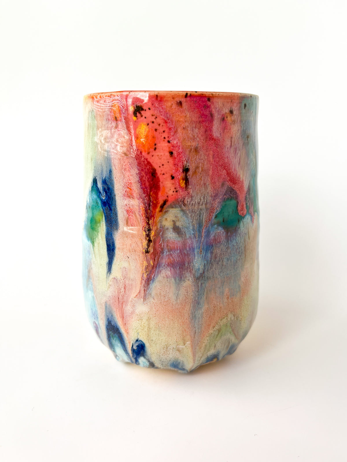 rainbow glaze thumb tumbler no.73