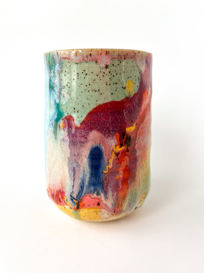 rainbow glaze thumb tumbler no.73