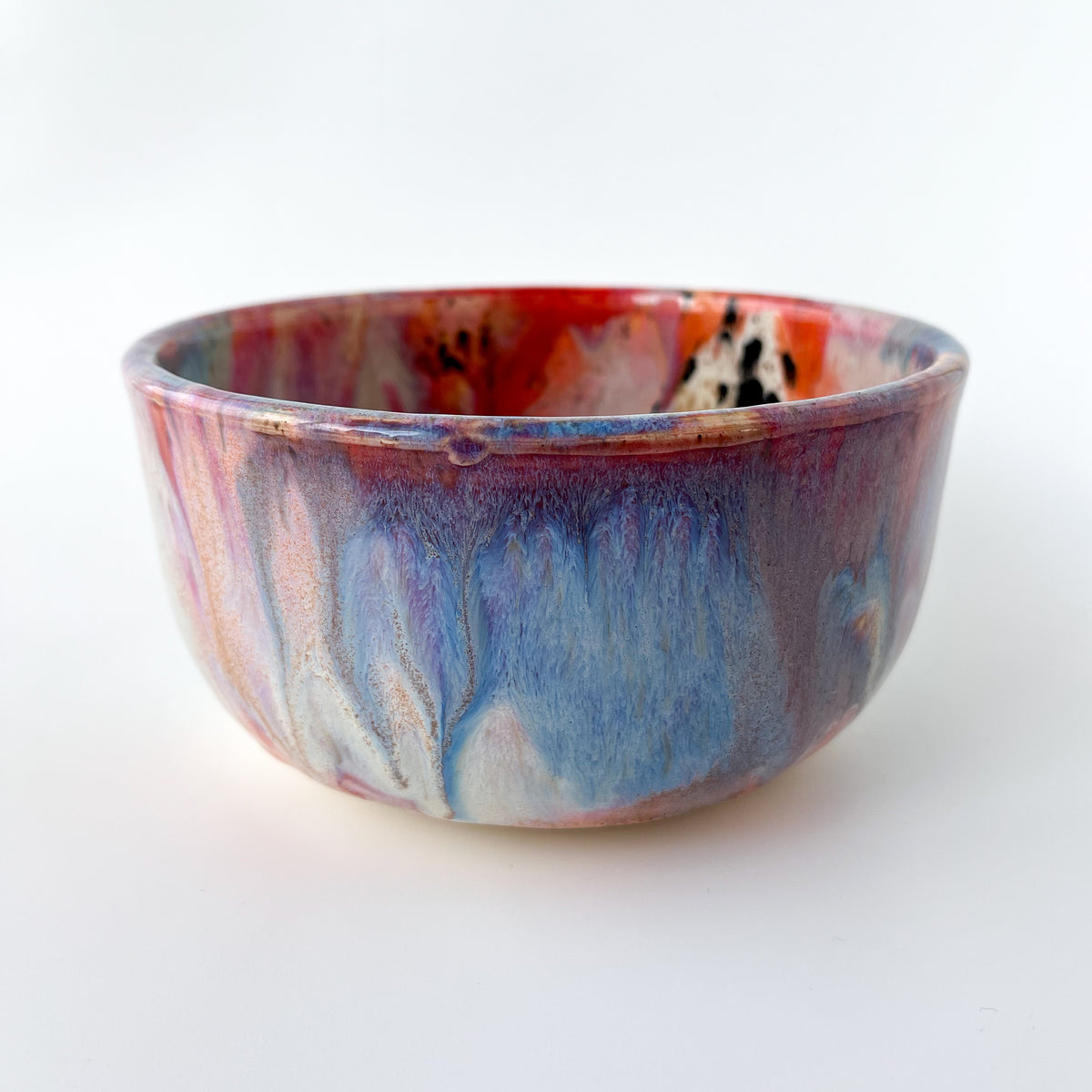 rainbow glaze chunky bowl no.1