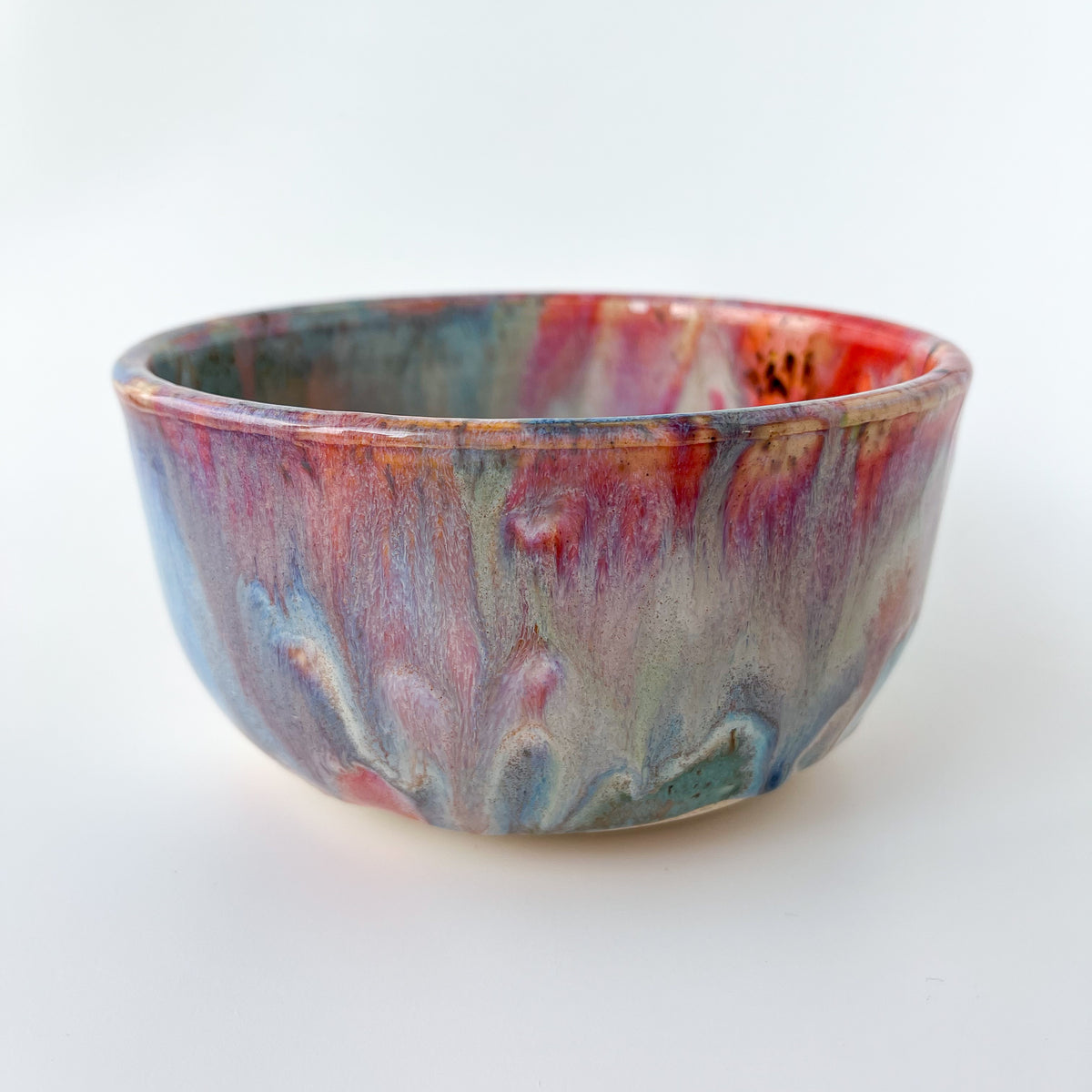 rainbow glaze chunky bowl no.1