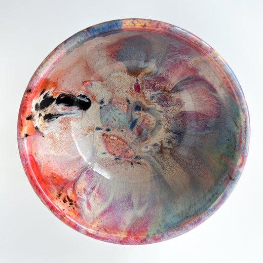 rainbow glaze chunky bowl no.1