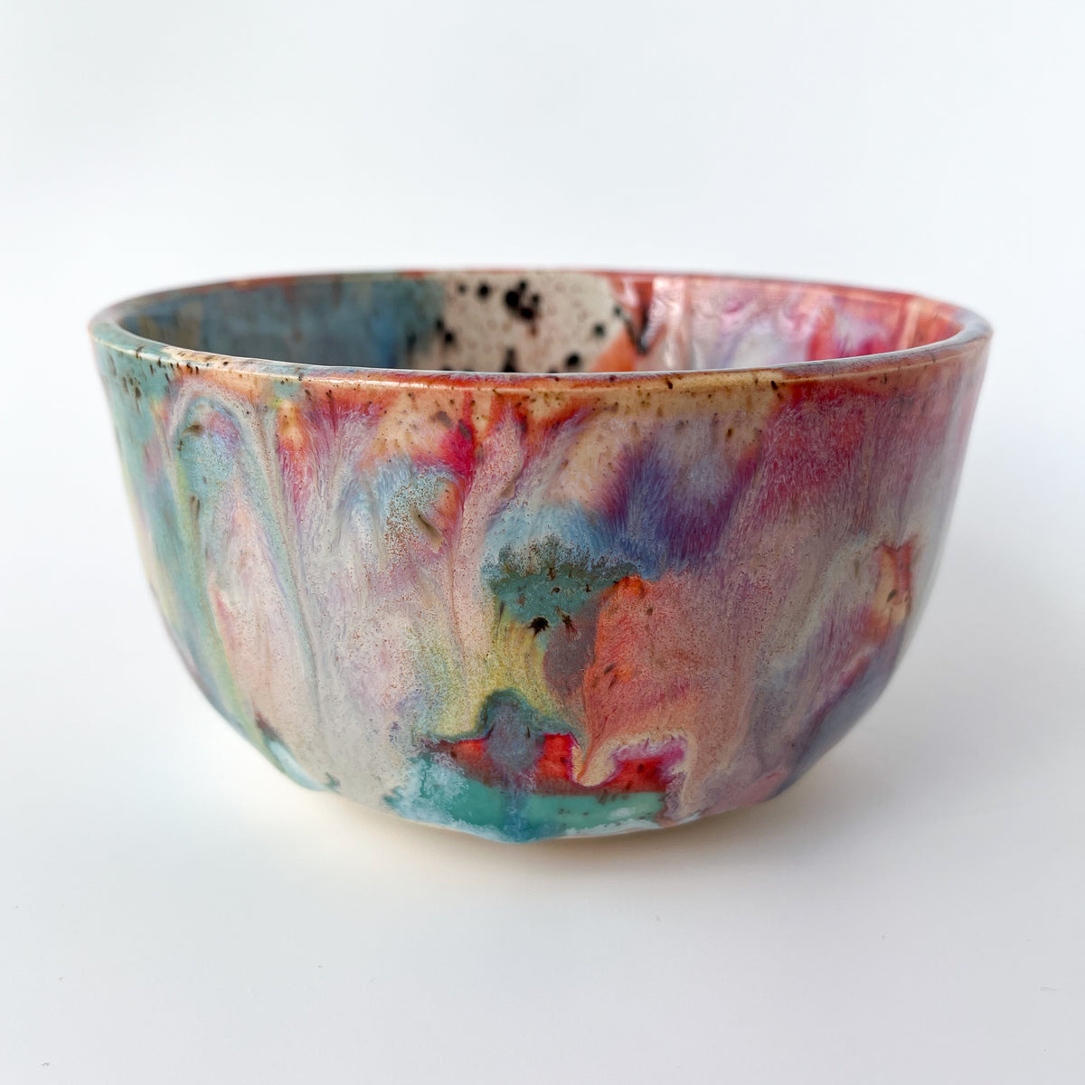 rainbow glaze chunky bowl no.2