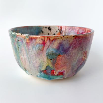 rainbow glaze chunky bowl no.2