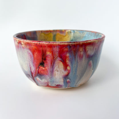 rainbow glaze chunky bowl no.2
