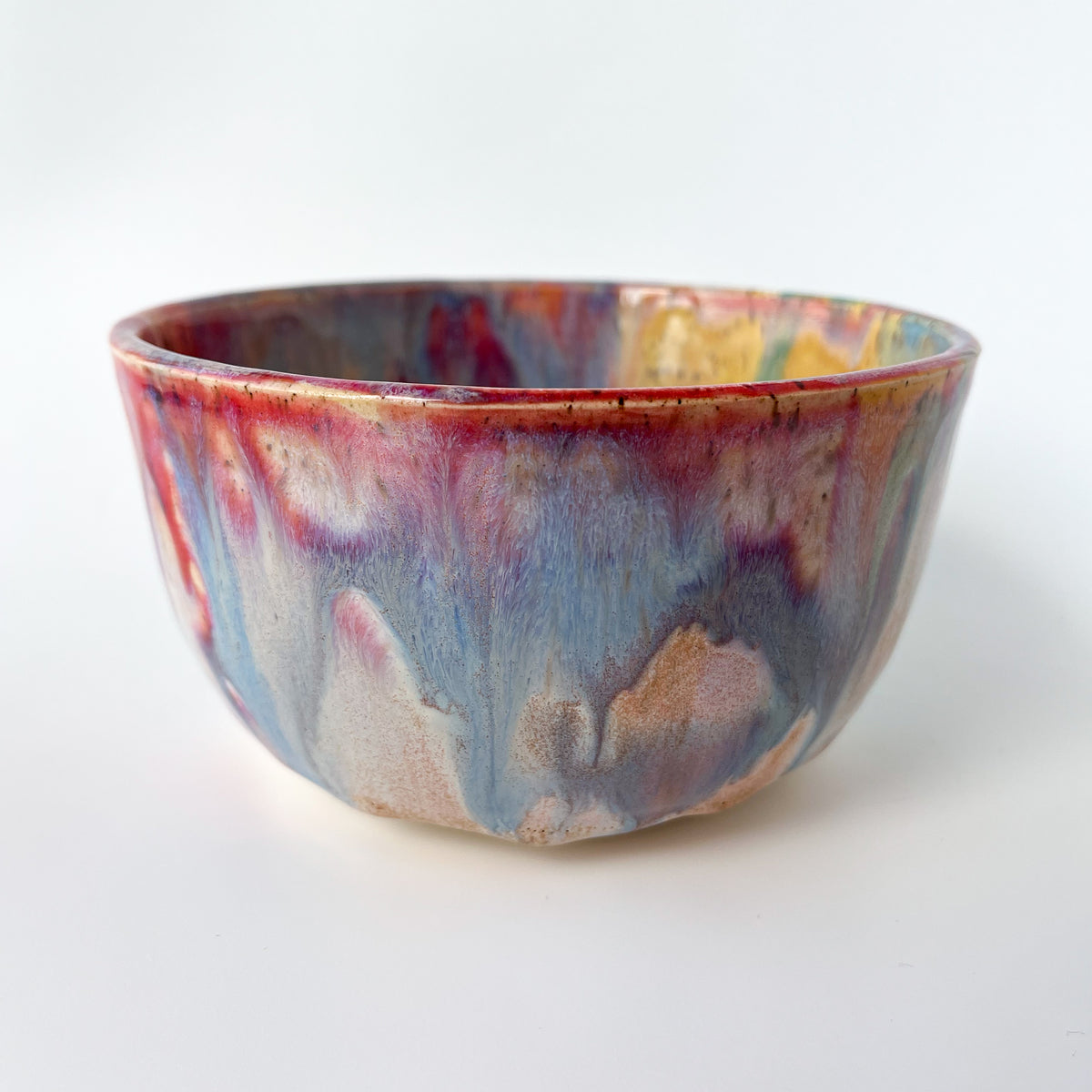 rainbow glaze chunky bowl no.2