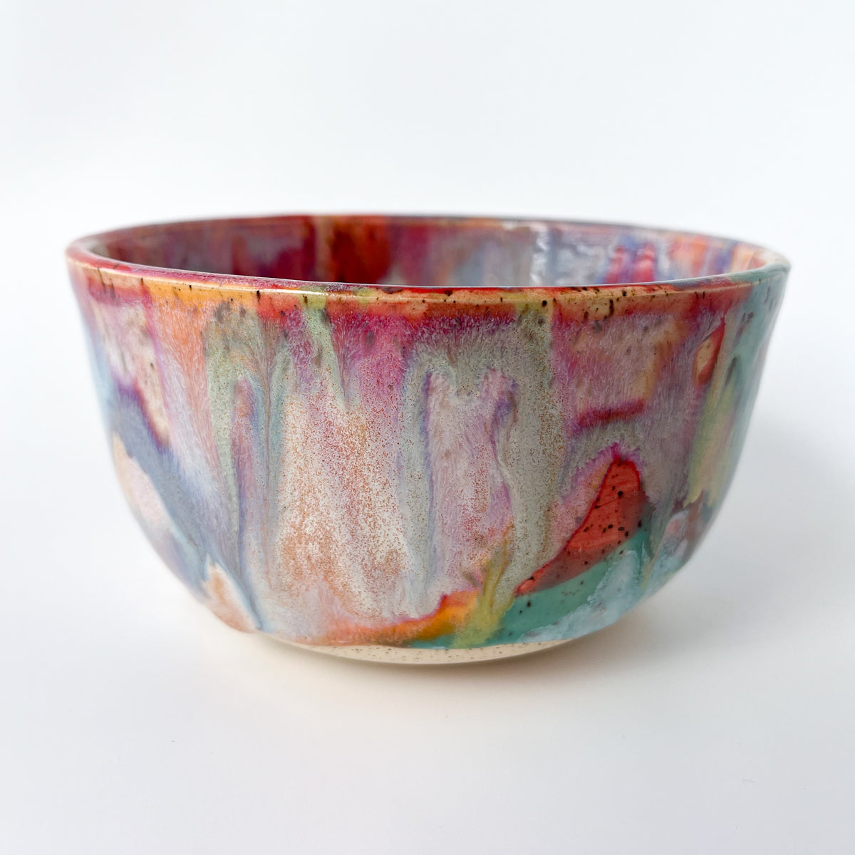 rainbow glaze chunky bowl no.2