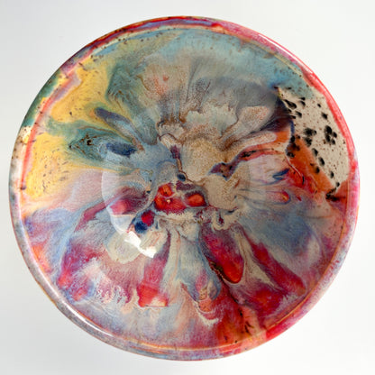 rainbow glaze chunky bowl no.2